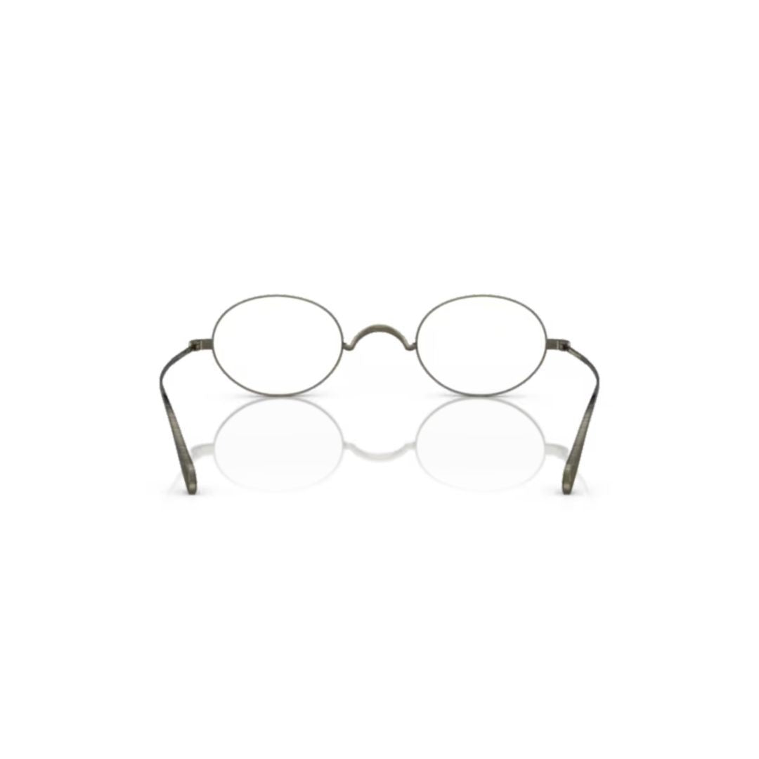 Oliver Peoples 0Ov1185 Slim Oval Metal Sunglasses With Subtle Bridge