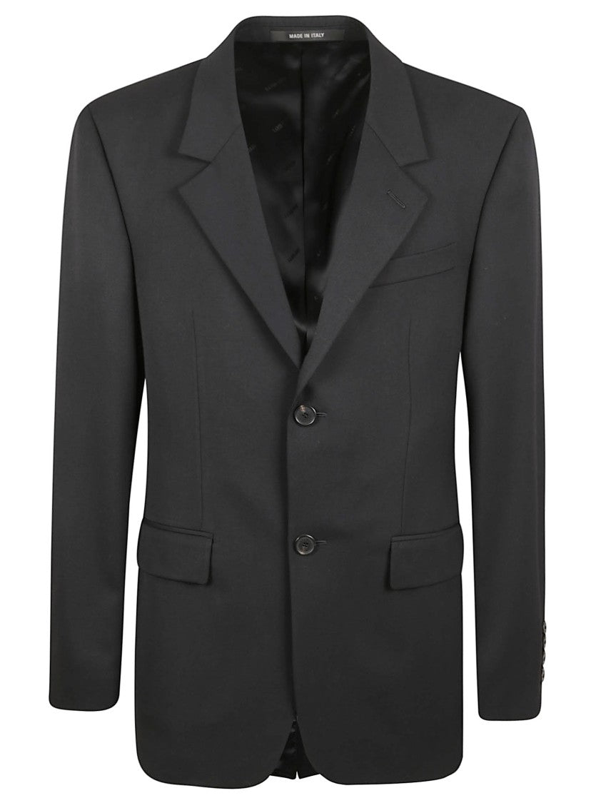Balenciaga Tailored Wool Jacket With Classic Lapels