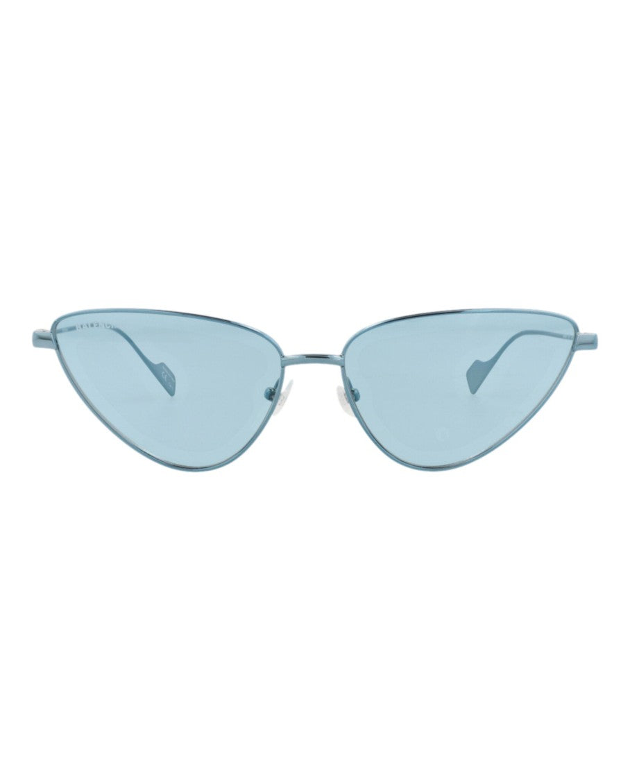 Balenciaga Cat Eye-Frame Metal Sunglasses