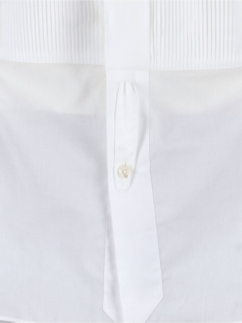 Tom Ford Tailored White Shirt With Structured Collar