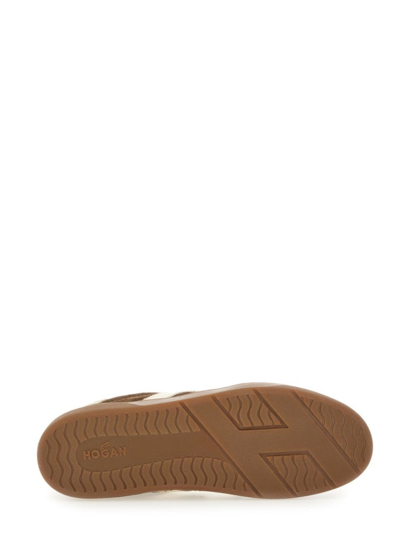 Hogan Cool Low-Top Calfskin-Mutton Leather Sneakers