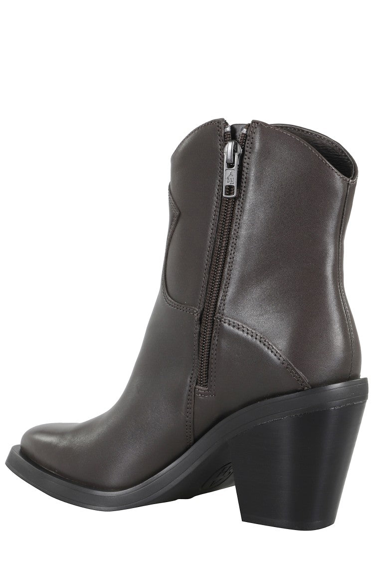 Ash Pointed Toe Ankle Boots