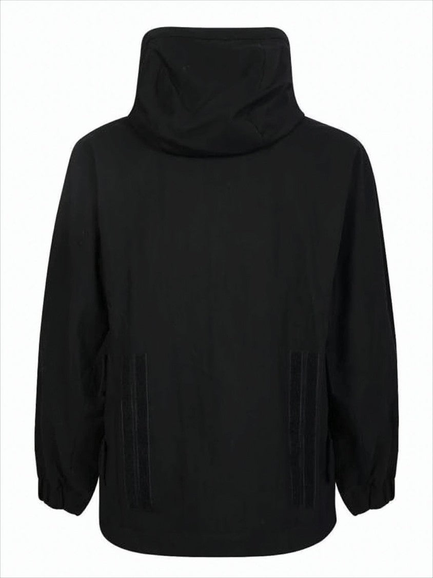 Jacquemus Boxy Black Jacket With High Collar