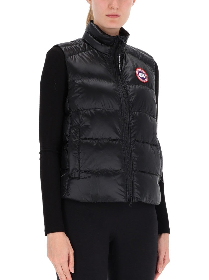 Canada Goose Sleeveless Puffer Vest With High Collar
