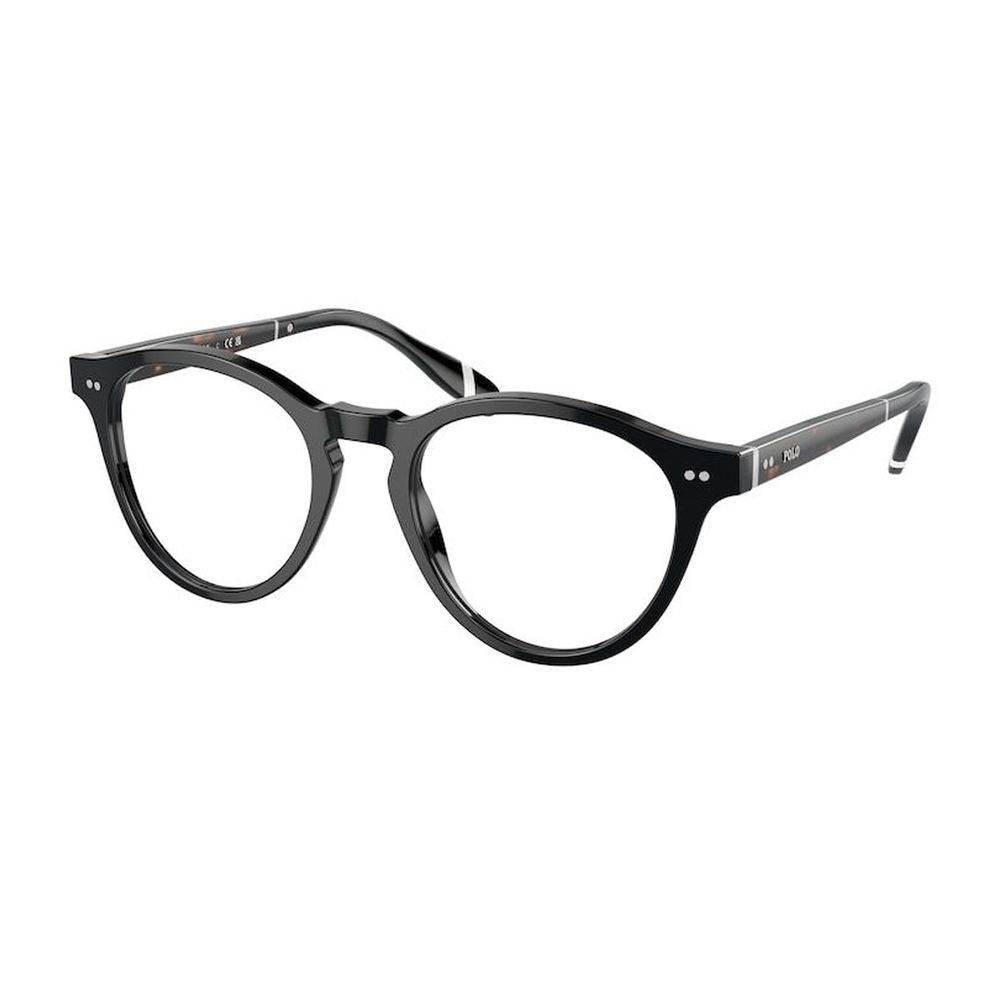 Polo Ralph Lauren Ph2268 Phantos-Shaped Black Acetate Eyewear