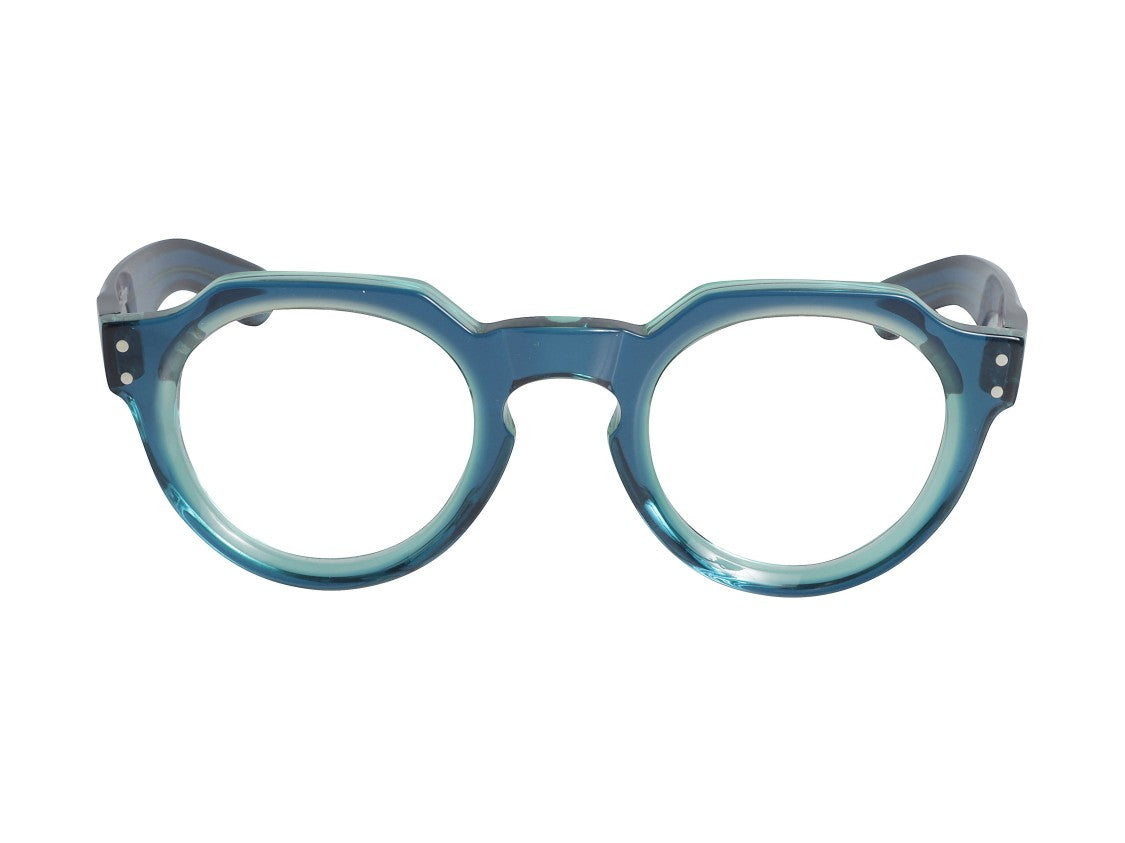 Kador Spike Angular Round Sunglasses