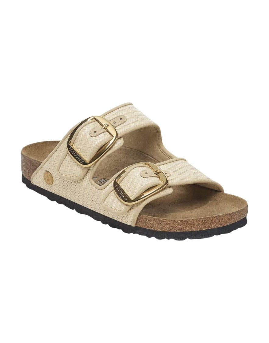 Birkenstock Arizona Big Buckle Raffia Sandals