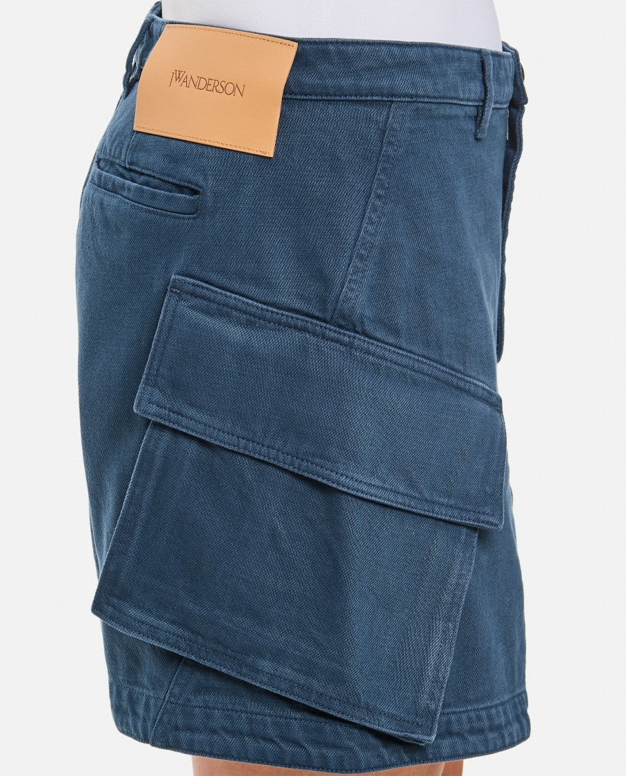J. W. Anderson High Waist Cargo Shorts