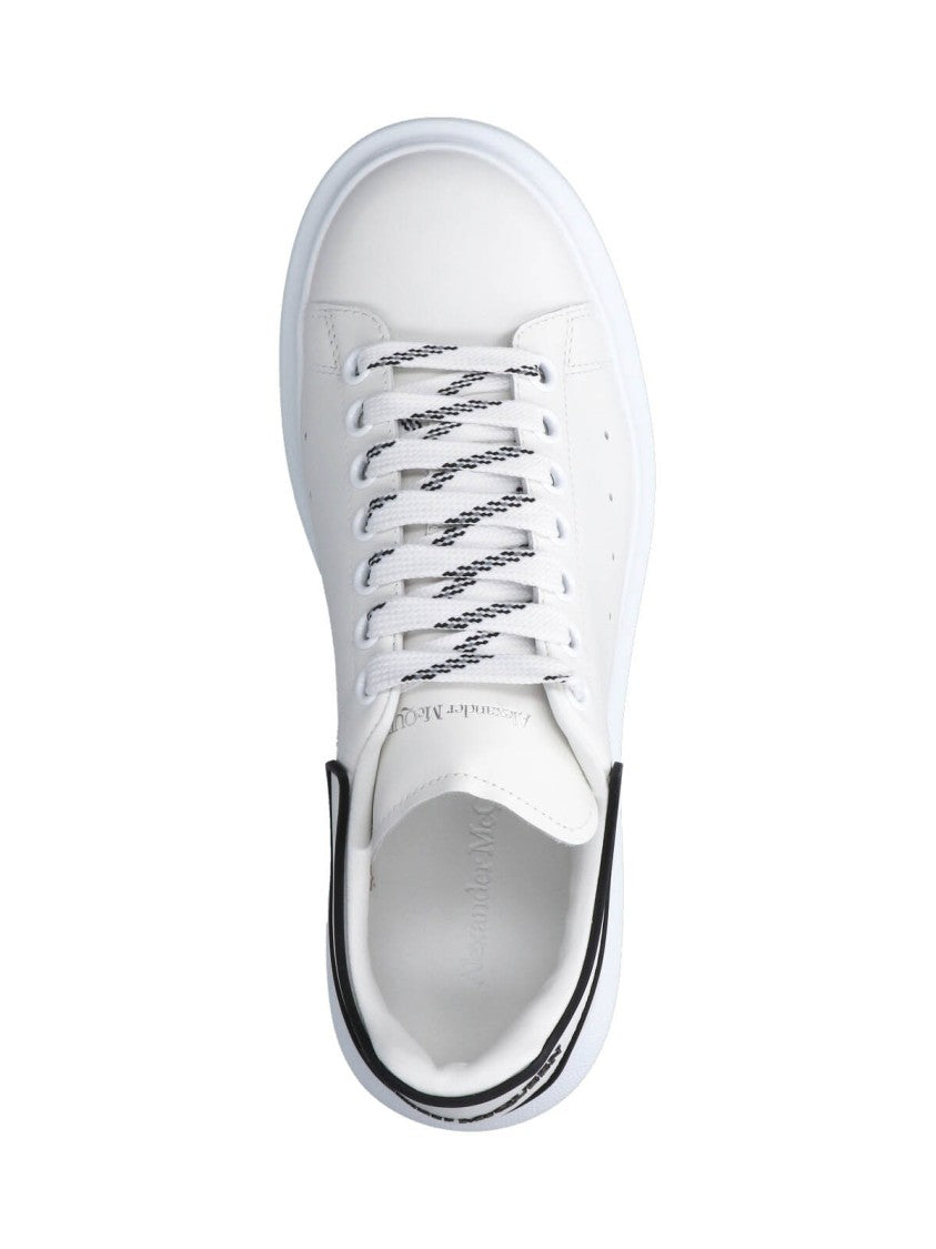 Alexander Mcqueen Chunky Sole Sneakers With Smooth White Upper