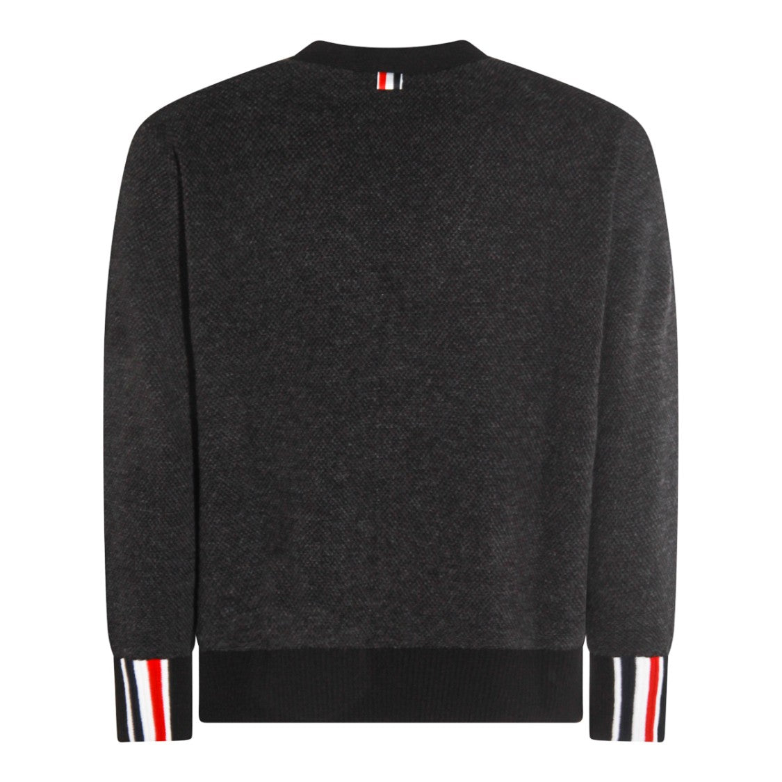 Thom Browne Dark Grey Wool Knitwear