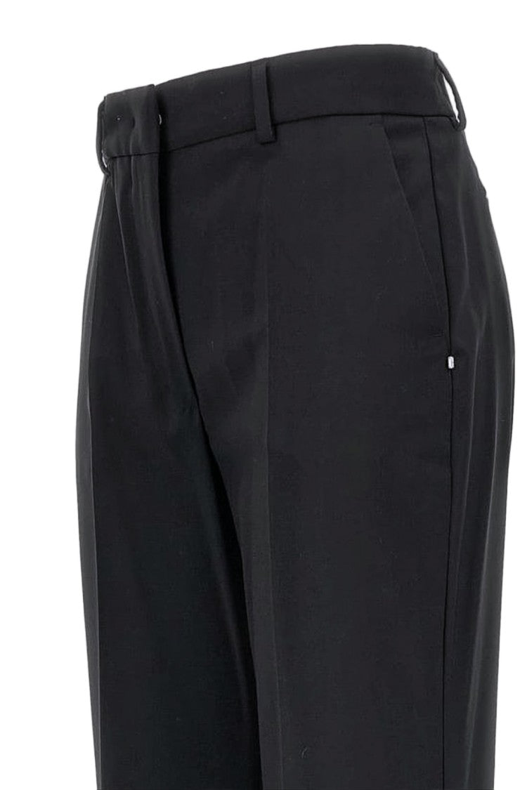 Max Mara High-Waisted Wide-Leg Suit Pants With Structured Silhouette