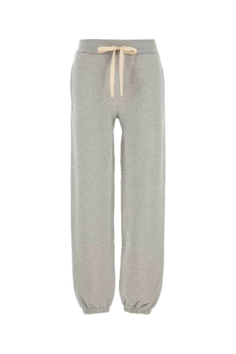 Jil Sander Grey Cotton Joggers