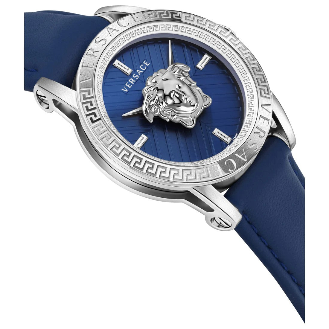 Versace V-Code Swiss Made 43Mm Versace Watch With Sapphire Glass