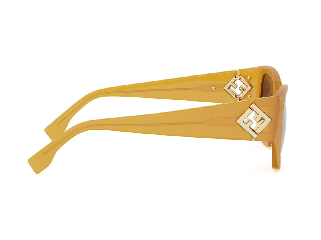 Fendi Fe40220i Oversized Square Sunglasses