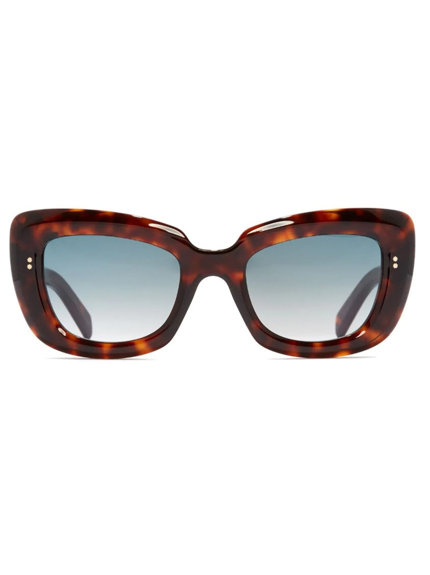 Cutler And Gross Oversized Tortoiseshell Frame Sunglasses
