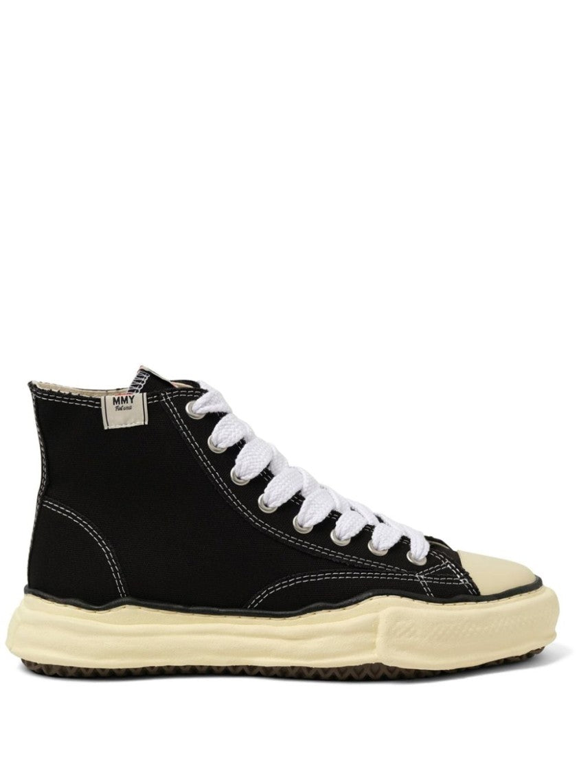Maison Mihara Yasuhiro Original Vintage Color Sole Canvas High-Top Sneaker