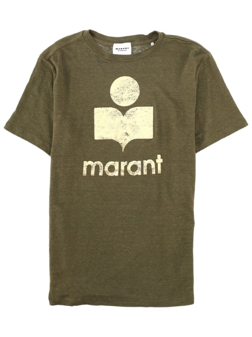 Isabel Marant Étoile Zewel Relaxed Fit Linen T-Shirt