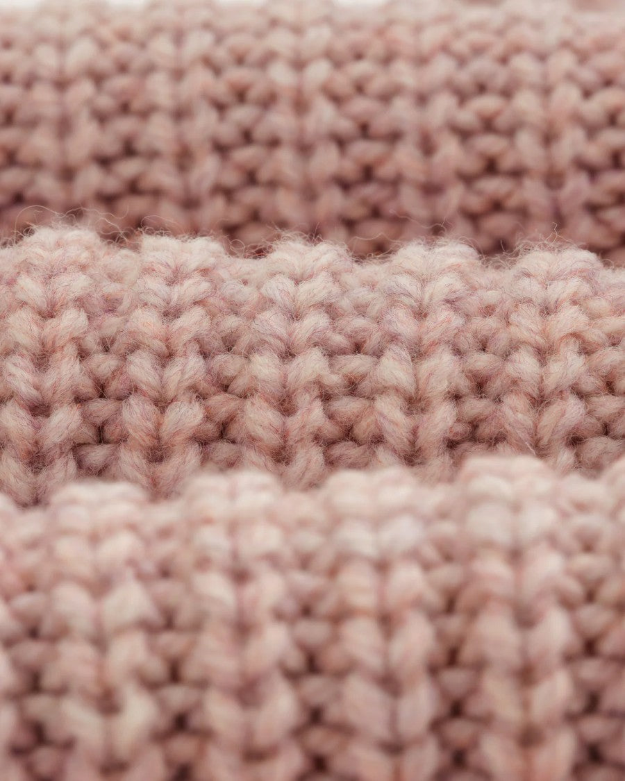 Wax London Textured Heavyweight Knit With Double-Layer Ribbed Neckband