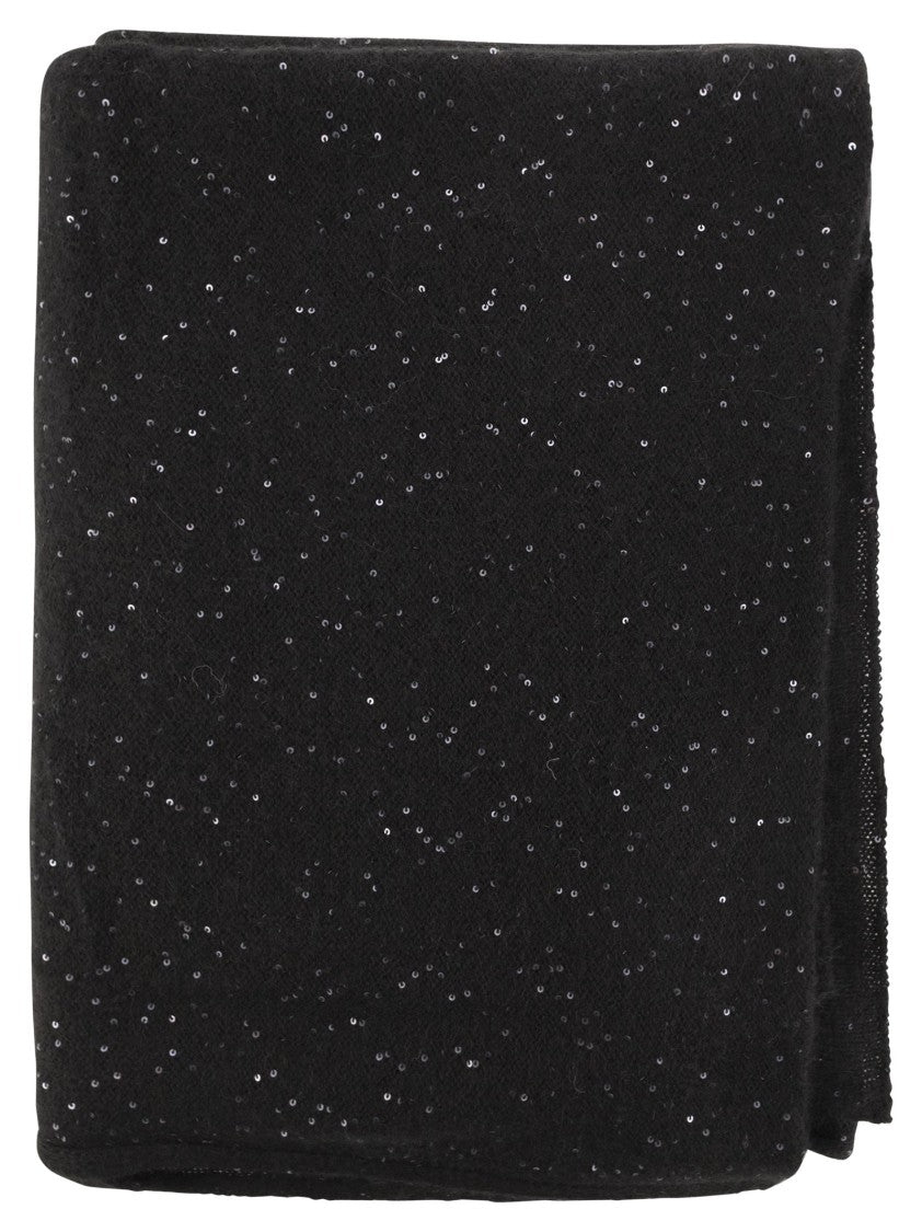 Fabiana Filippi Micro Sequin-Embellished Scarf