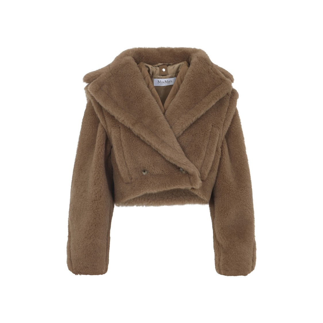 Max Mara Cropped Camel Hair Jacket