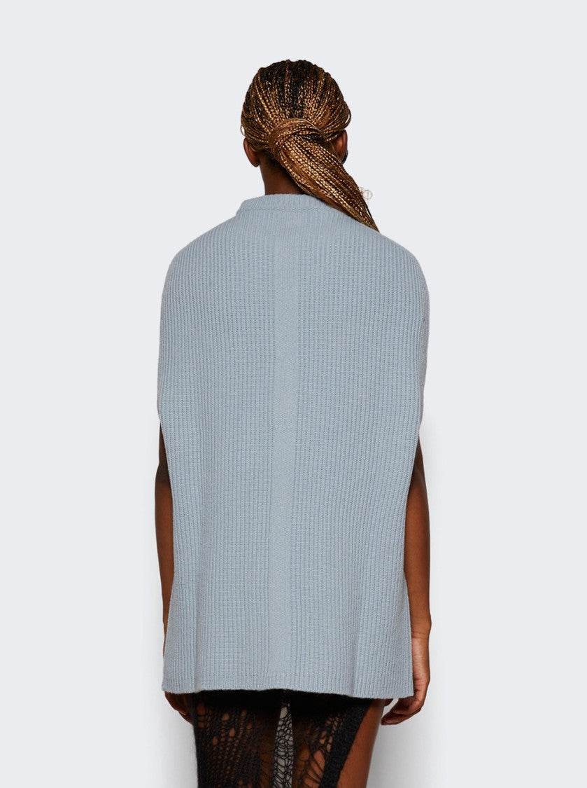 Rick Owens Crater Turtleneck Pale Blue