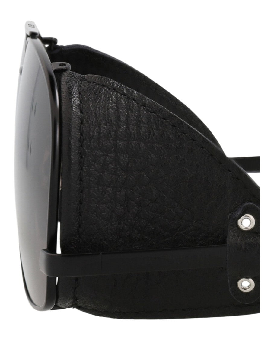 Saint Laurent Aviator-Frame Metal Sunglasses