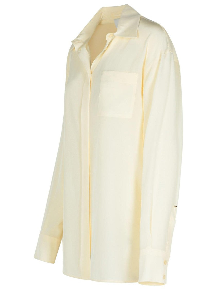 Sportmax Tonale' Ivory Silk Shirt