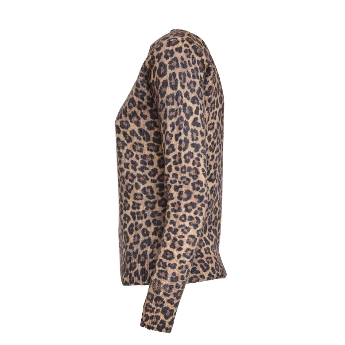 Mc2 Saint Barth Long-Sleeved Top With Bold Animal Print Design