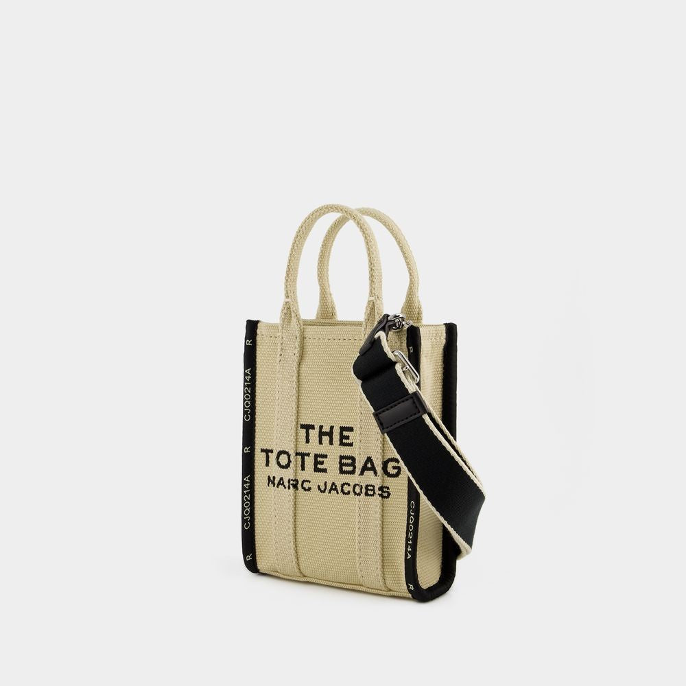 Marc Jacobs The Phone Tote Bag - Cotton - Beige