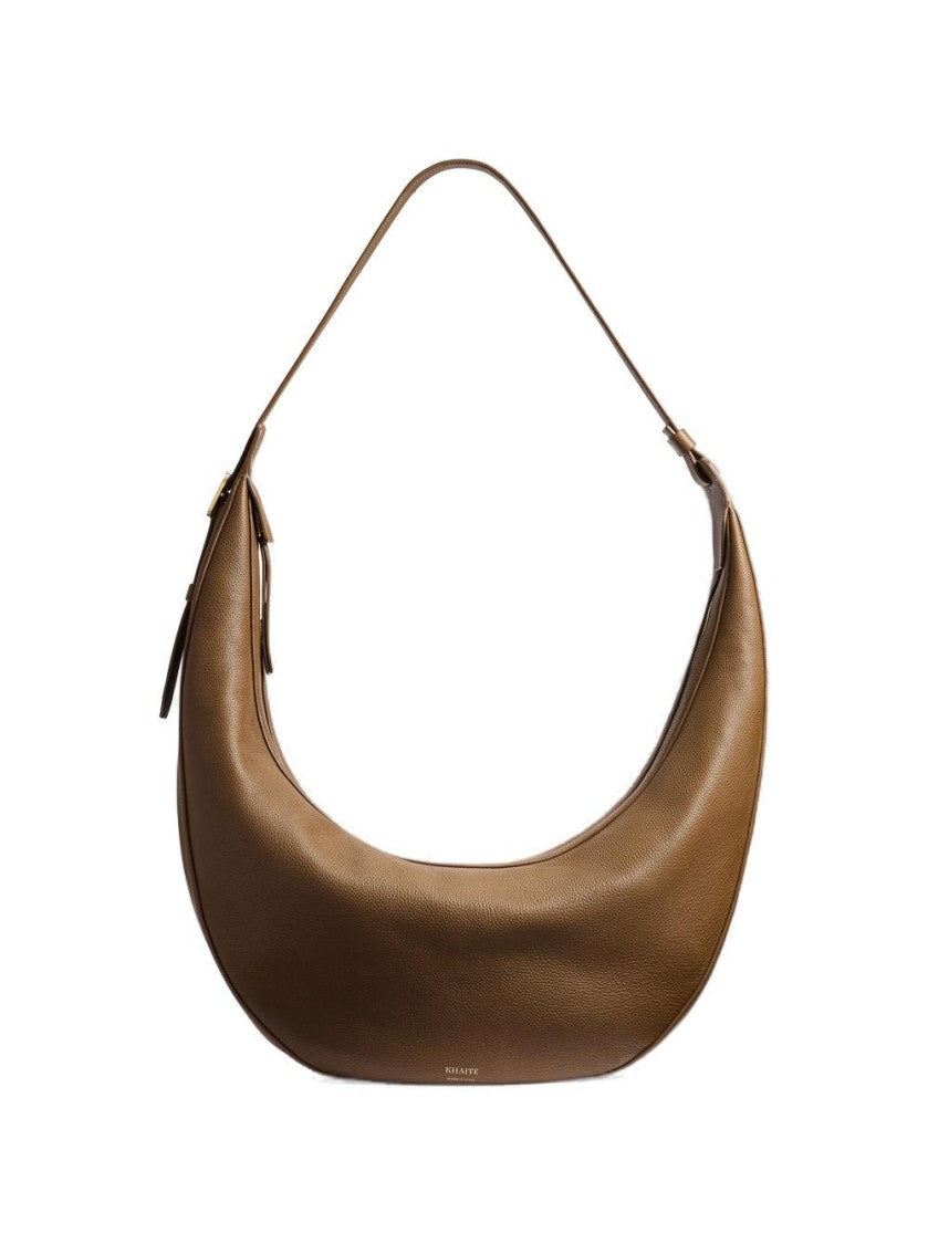 Khaite Augustina Hobo Bag Dark Olive
