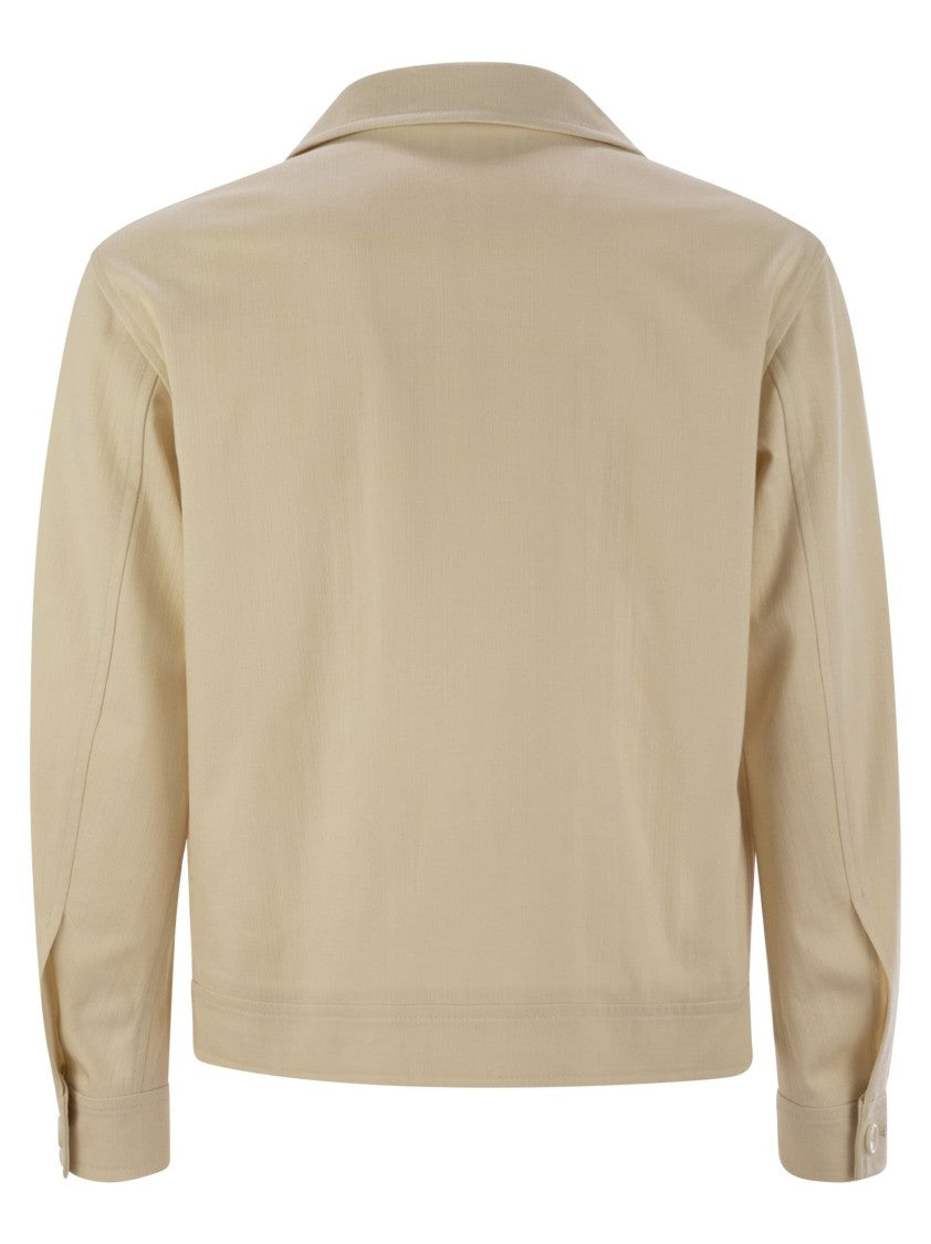 Tagliatore Stretch Cotton Blend Jacket