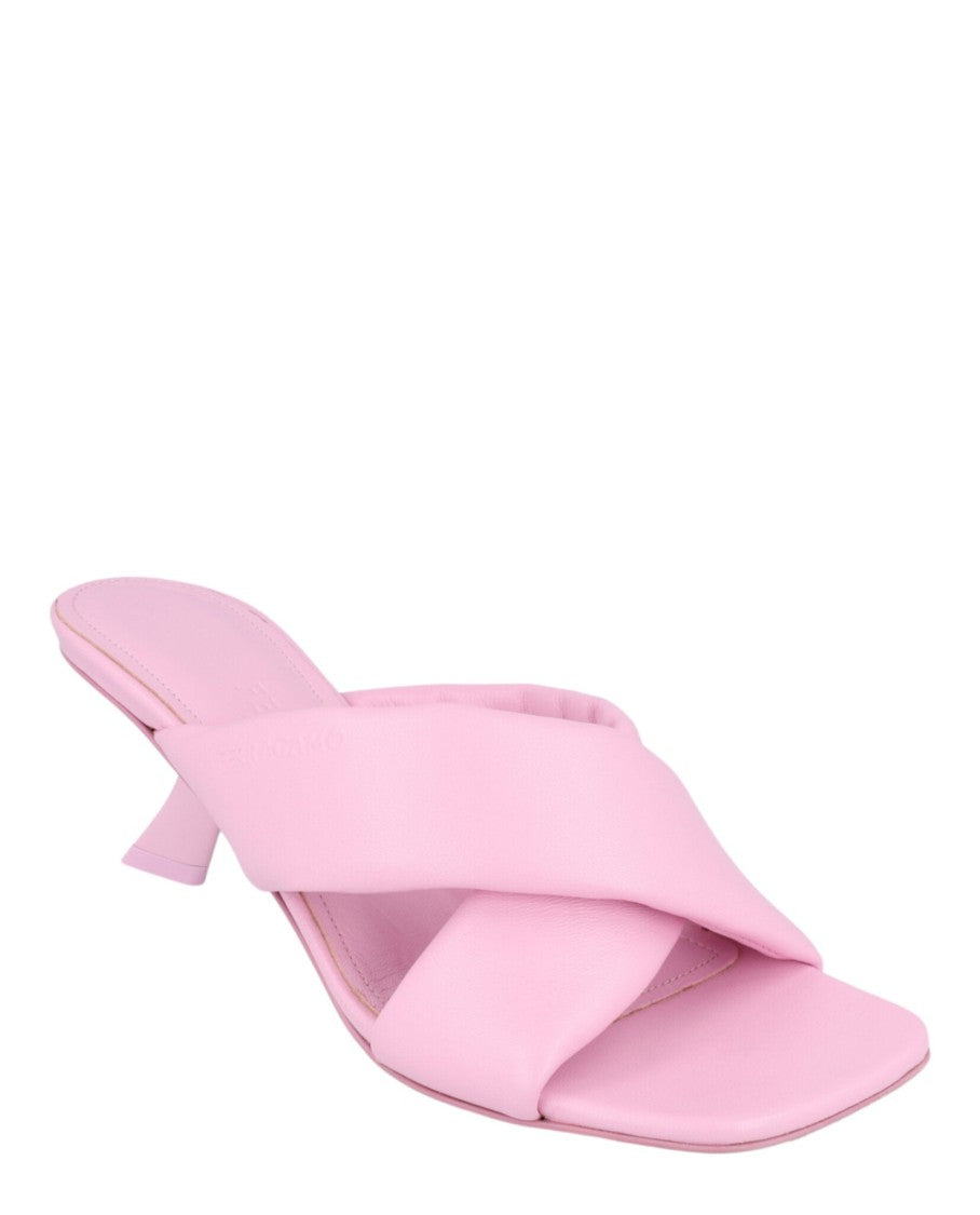 Ferragamo Aldura Heel Sandals