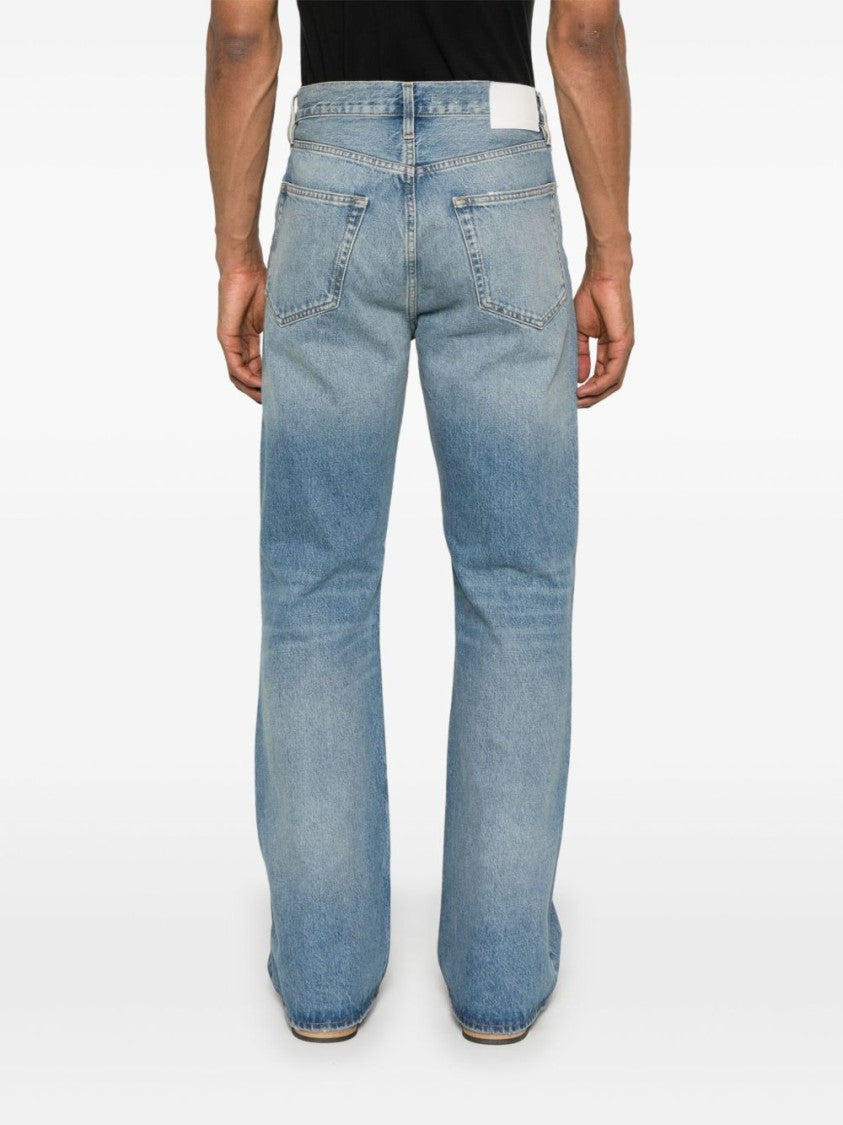 Sunflower Light Blue Cotton Jeans With Classic Five-Pocket Design