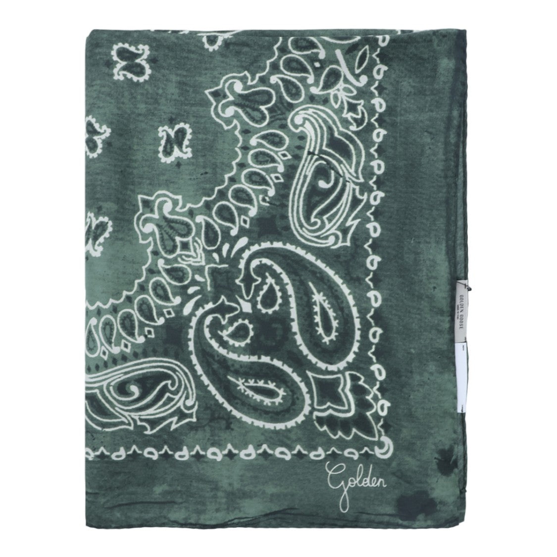 Golden Goose Paisley Pattern Golden Goose Scarf With Intricate Detailing