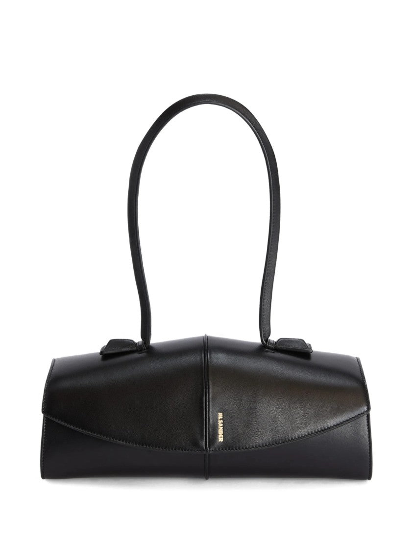 Jil Sander Black Borsa A Spalla Structured Tote