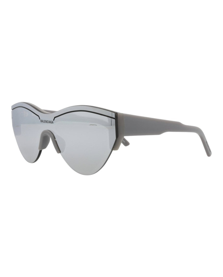 Balenciaga Shield-Frame Recycled Acetate Sunglasses