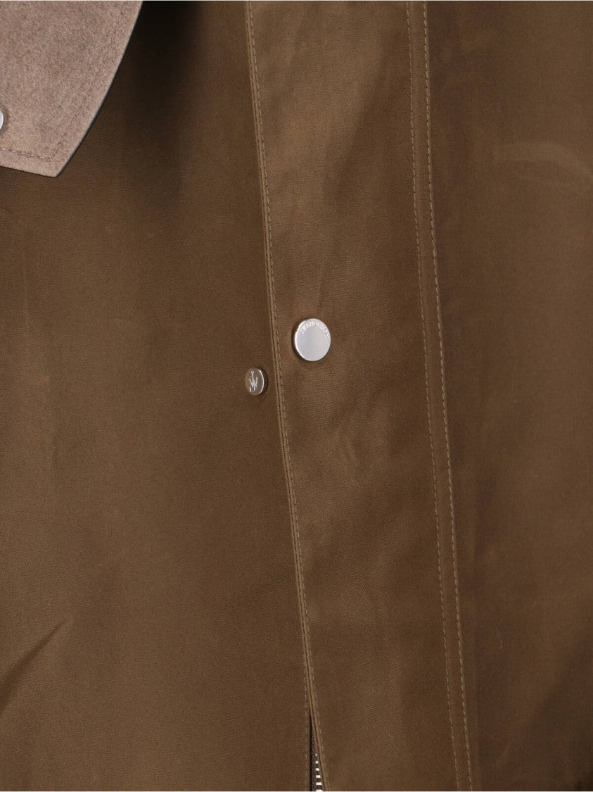 J. W. Anderson Brown Structured Corduroy Collar Cotton Jacket