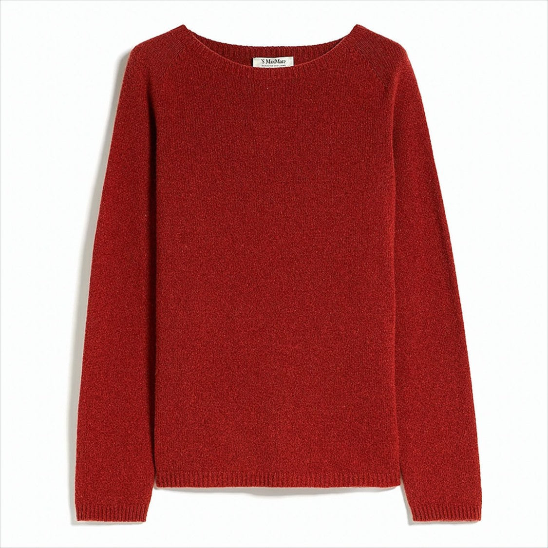 Max Mara Classic Round Neck Cashmere Blend Sweater