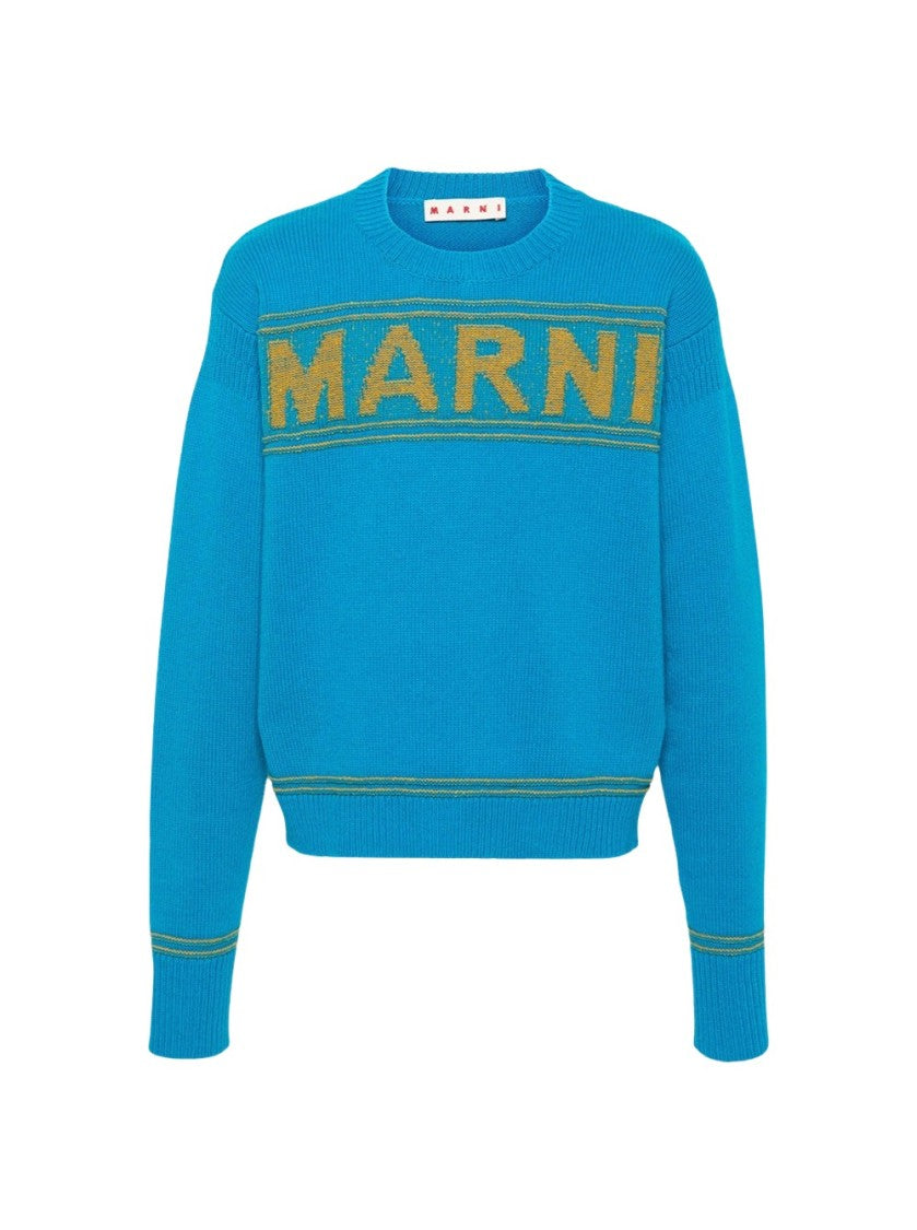 Marni Intarsia Wool Sweater