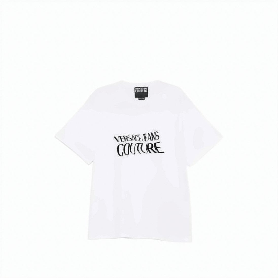 Versace Short-Sleeve T-Shirt With Bold Graphic Statement