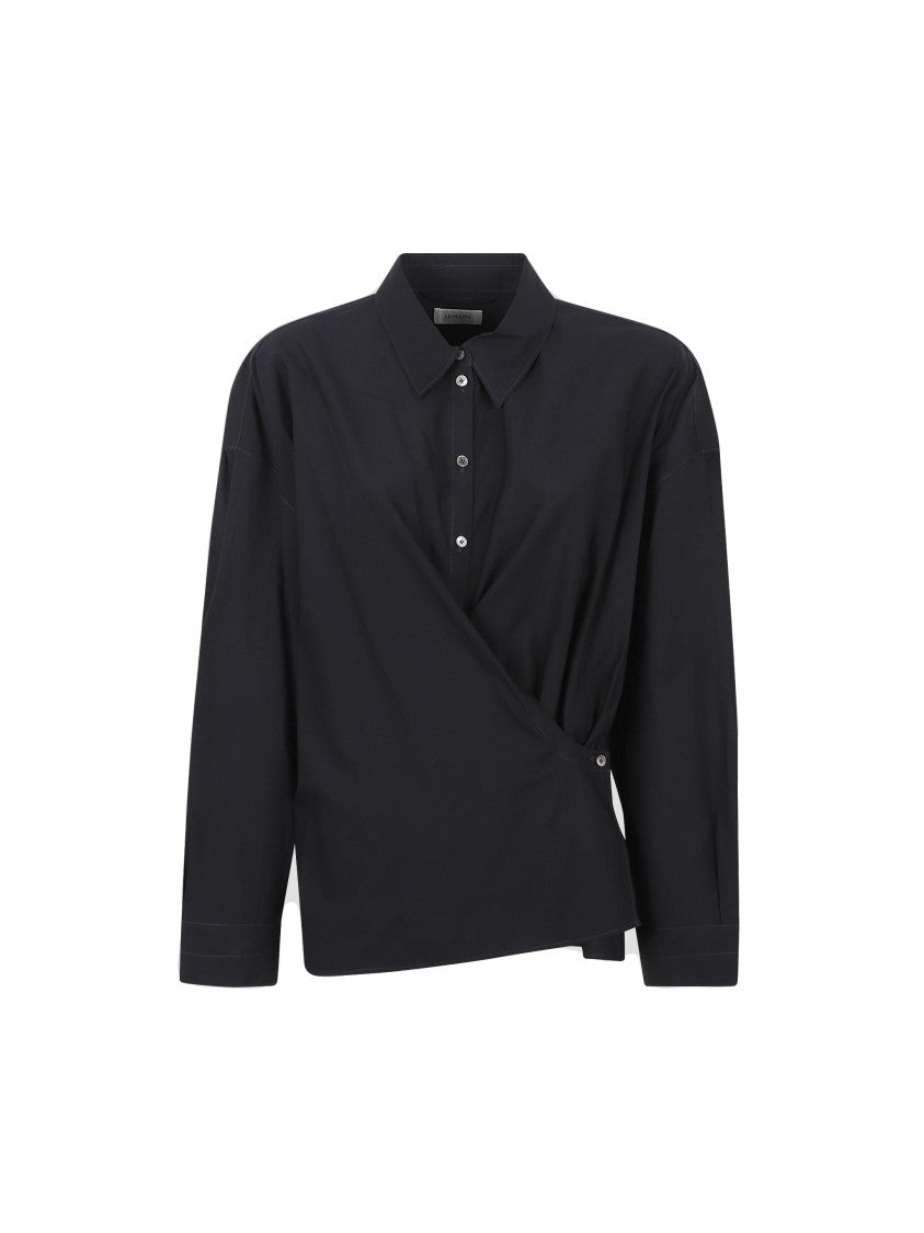 Lemaire Straight Collar Twisted Shirt