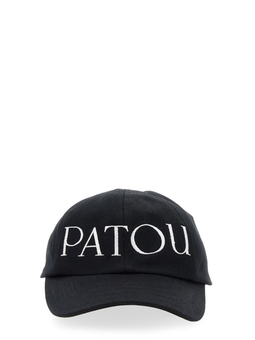 Patou Logo Cotton Structured Baseball Hat