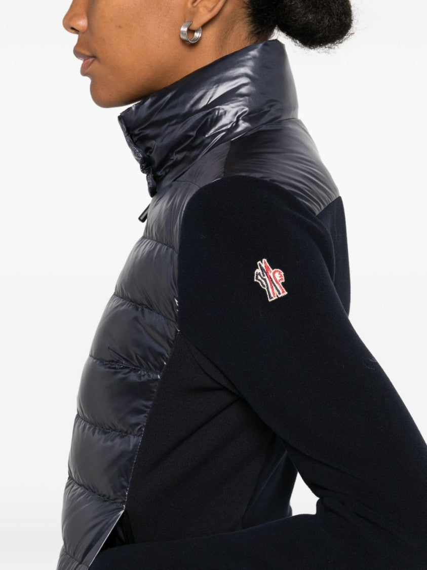 Moncler Grenoble Padded Zip-Up Sweatshirt