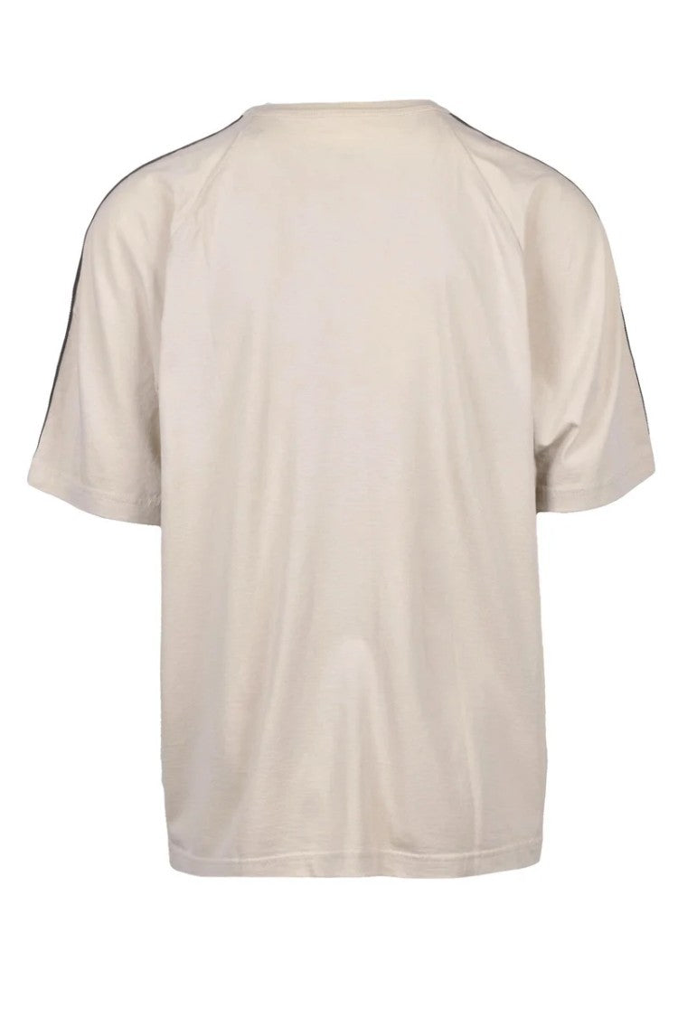 Diesel Beige Blue Graphic T-Shirt
