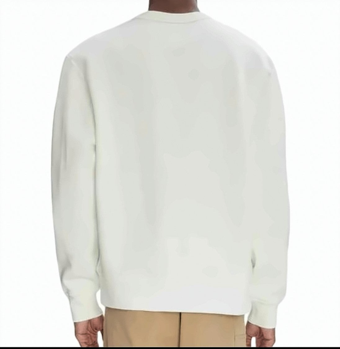 A.P.C. Minimalist Long-Sleeve Crewneck Sweatshirt With Subtle Logo