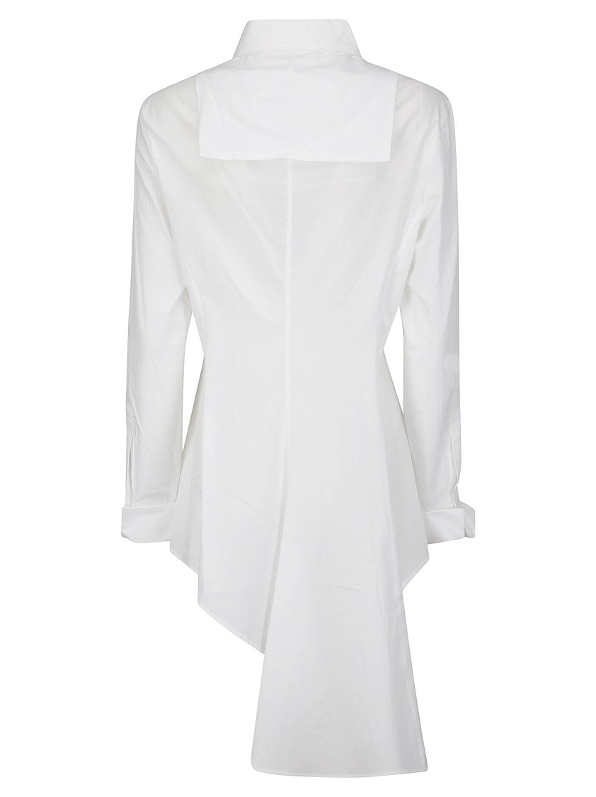 Yohji Yamamoto White Asymmetric Shirt