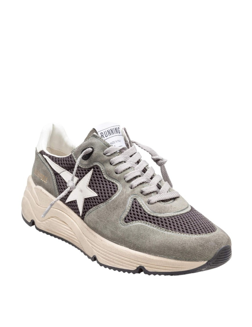 Golden Goose Running Sneakers In Suede