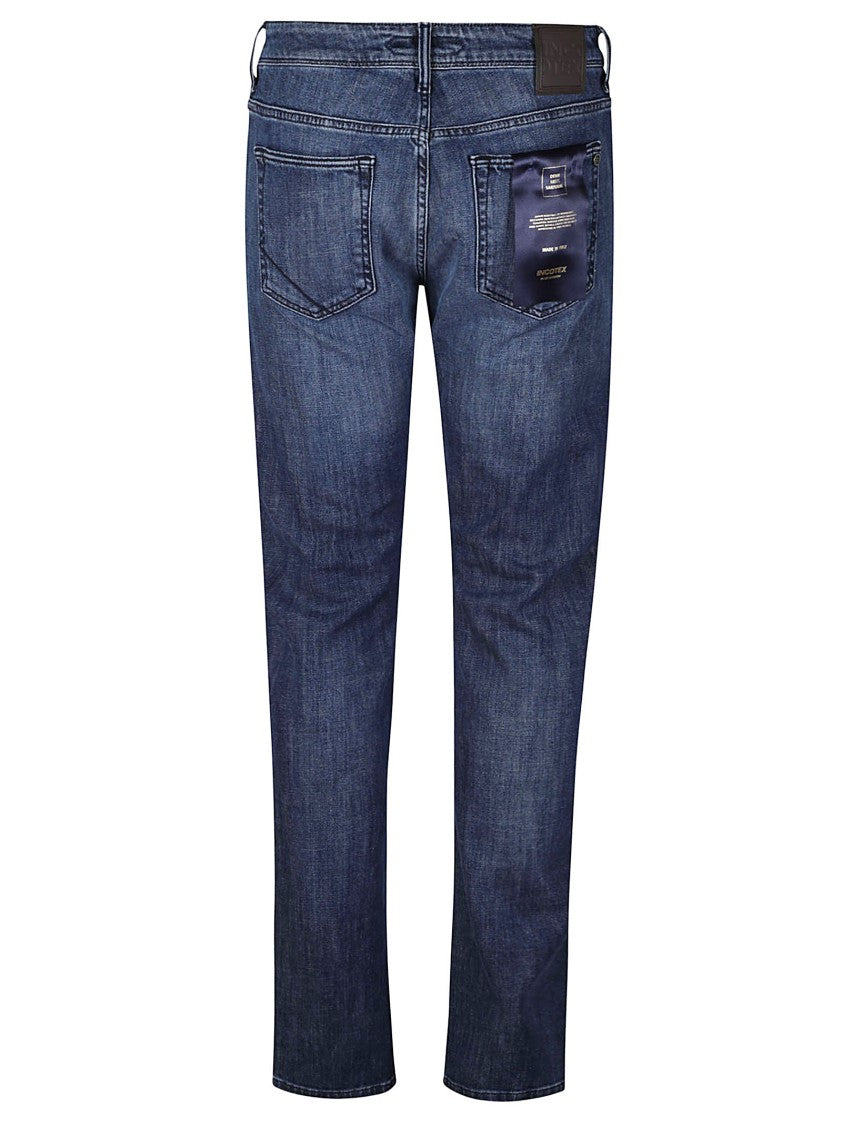 Incotex Classic Straight-Leg Jeans