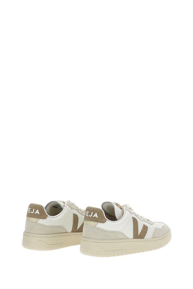 Veja White V90 Leather Sneakers