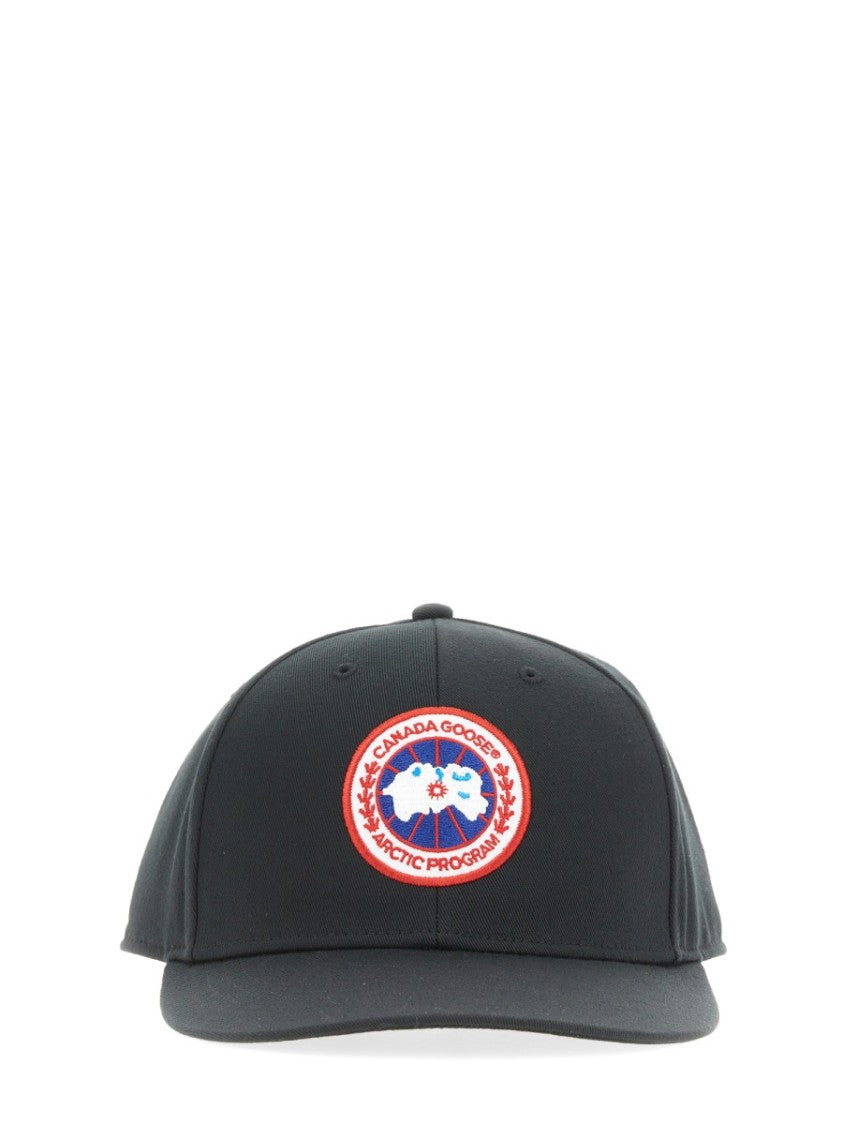 Canada Goose  Baseball Hat With Logo Patch